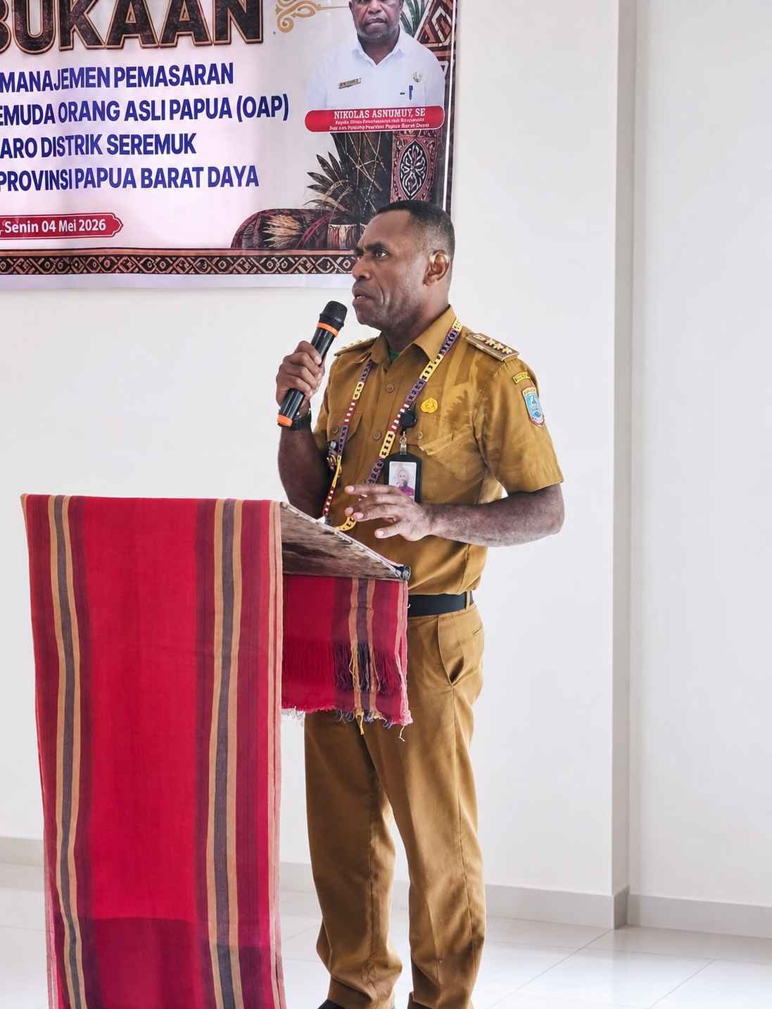 Hadapi Musim Kemarau, Kepala Distrik Seremuk Imbau Warga Jangan Bakar Hutan Sembarangan